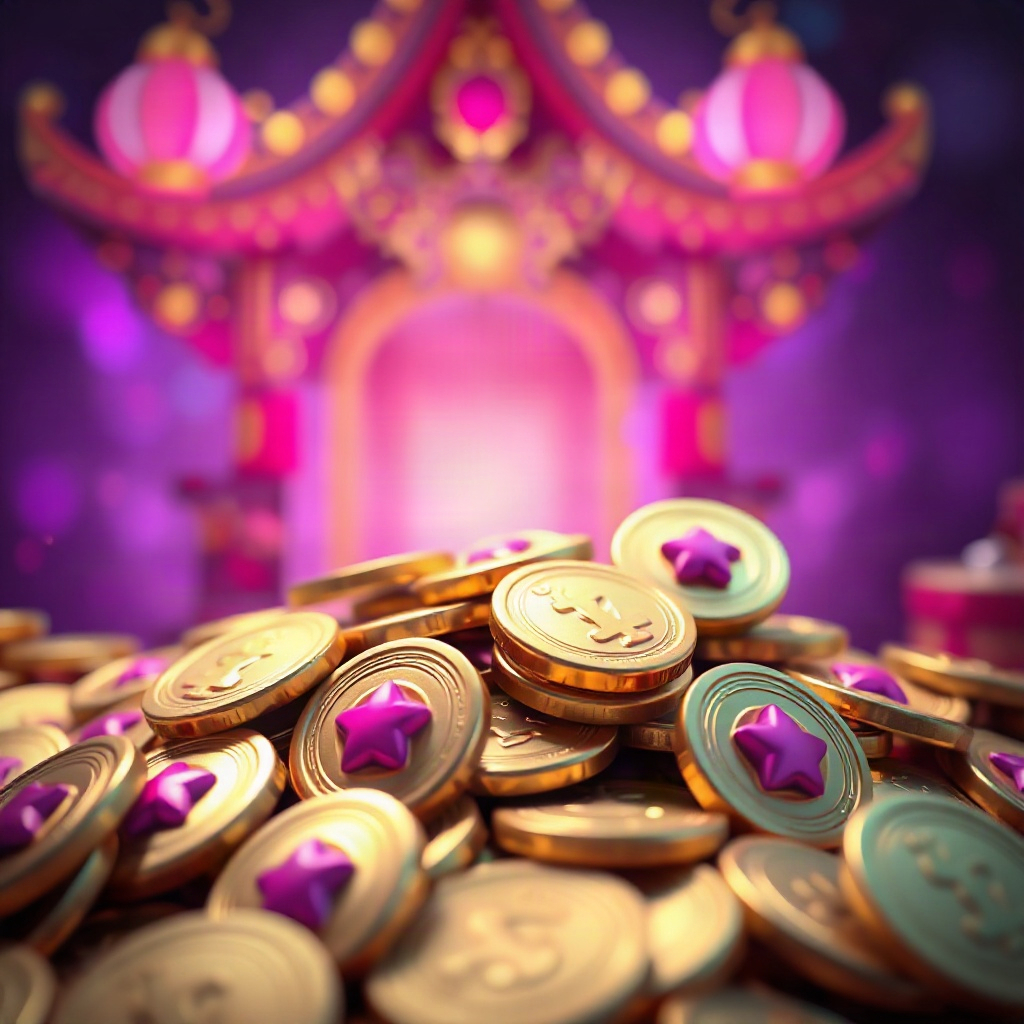 Lucky coins and fortune charms